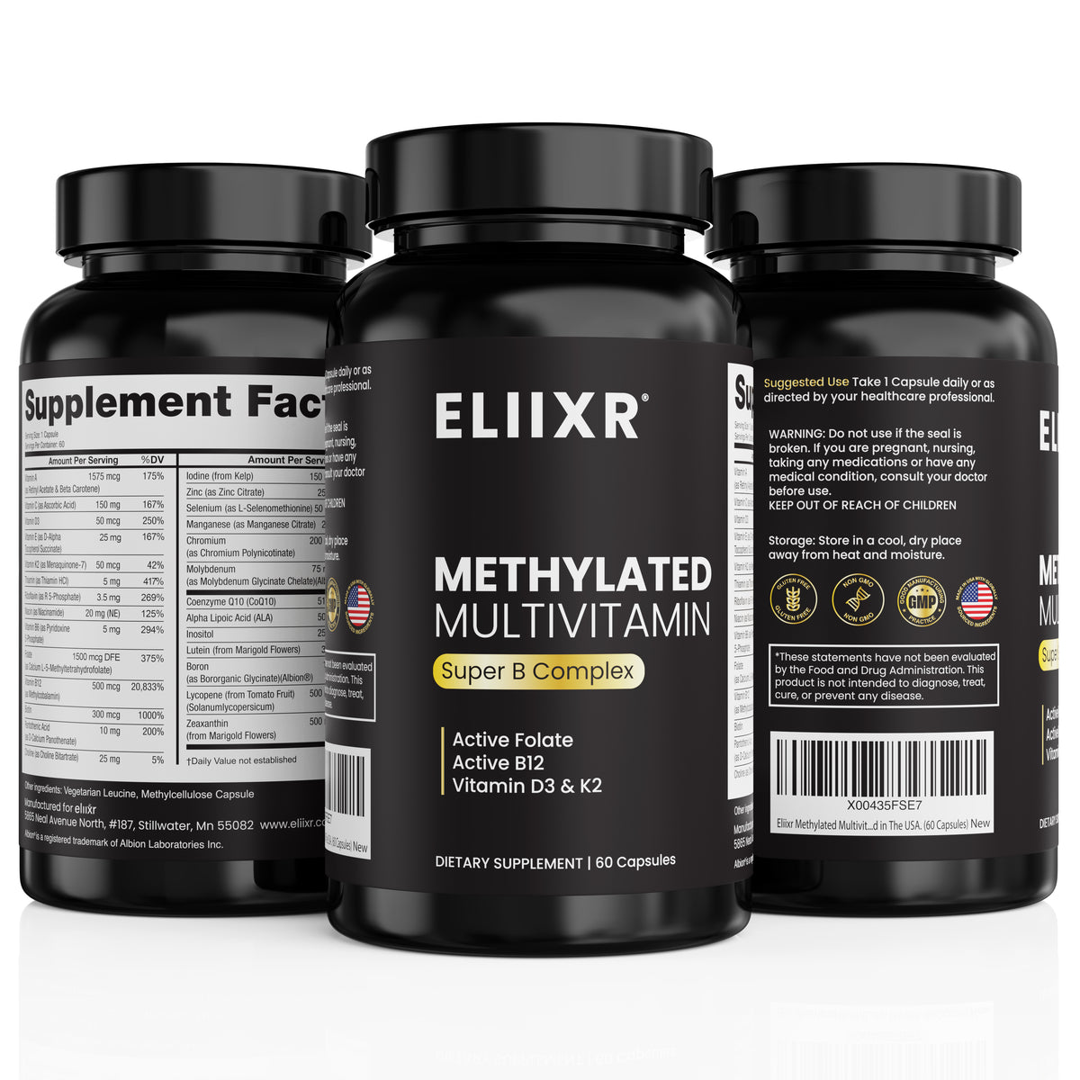 Methylated Multivitamin 60-Day Supply