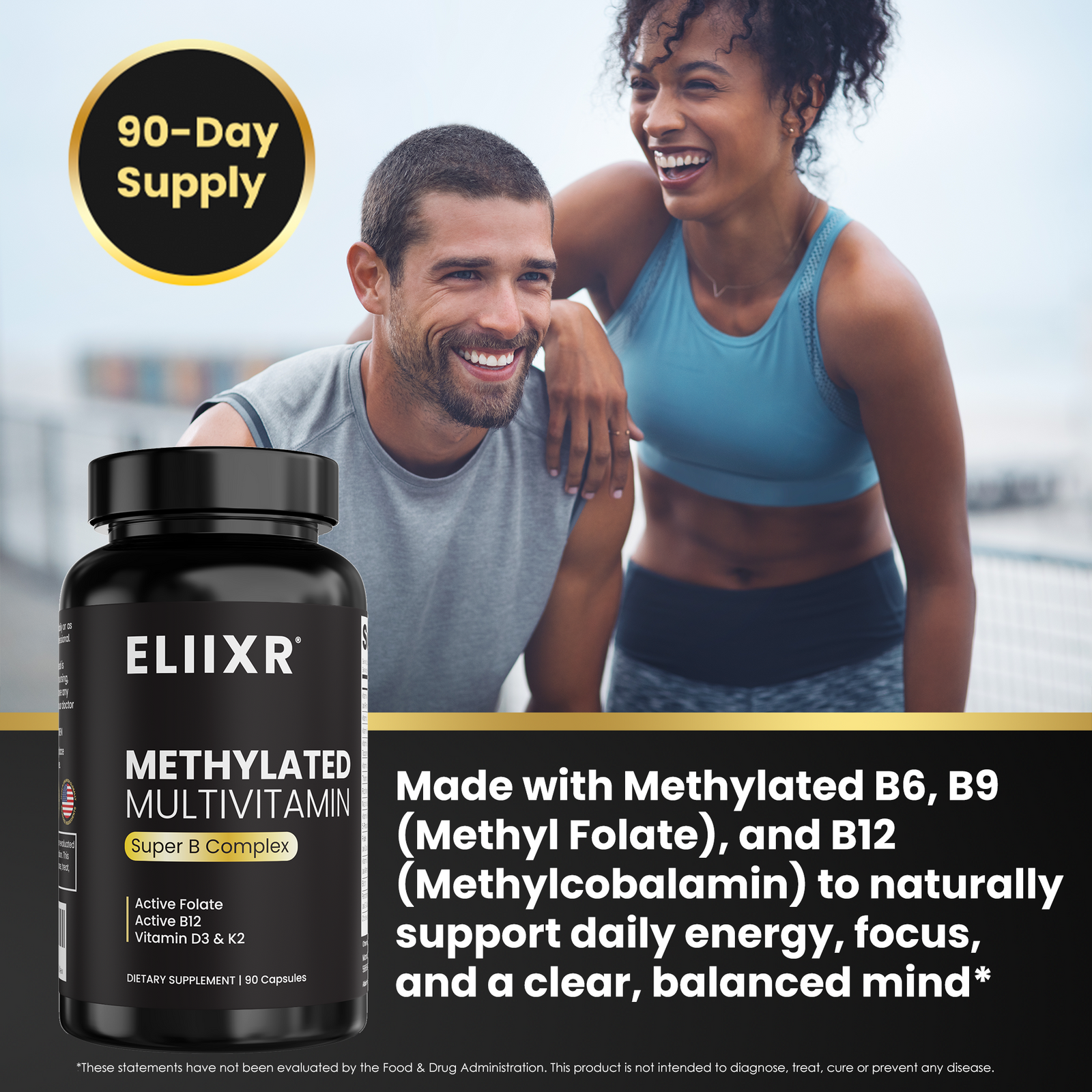 Eliixr Daily Essentials Multivitamin90-Day Supply