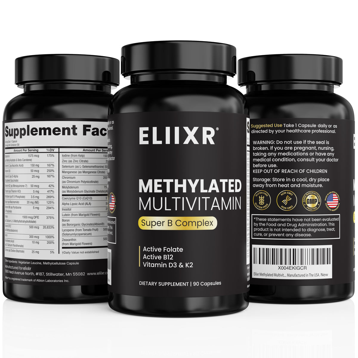 Methylated Multivitamin 90-Day Supply