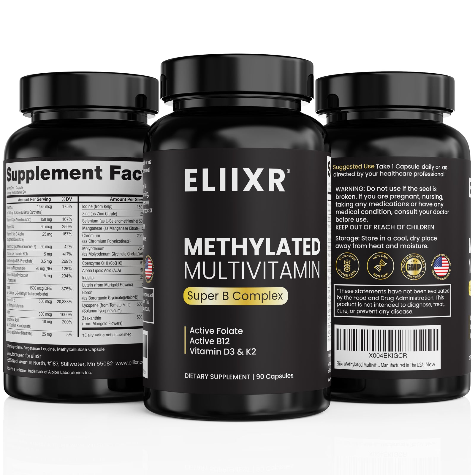 Methylated Multivitamin 90-Day Supply