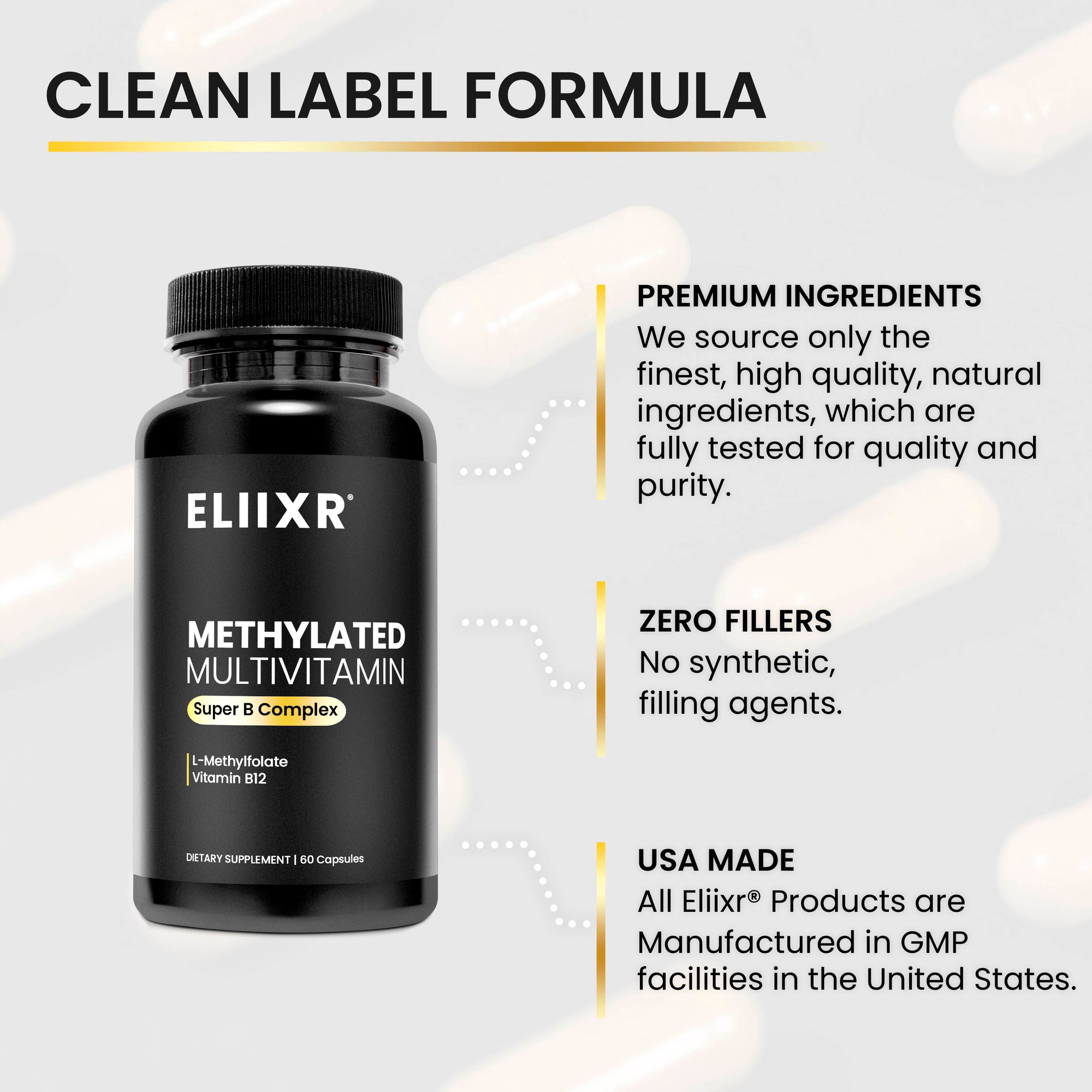 Methylated Multivitamin Super B Complex