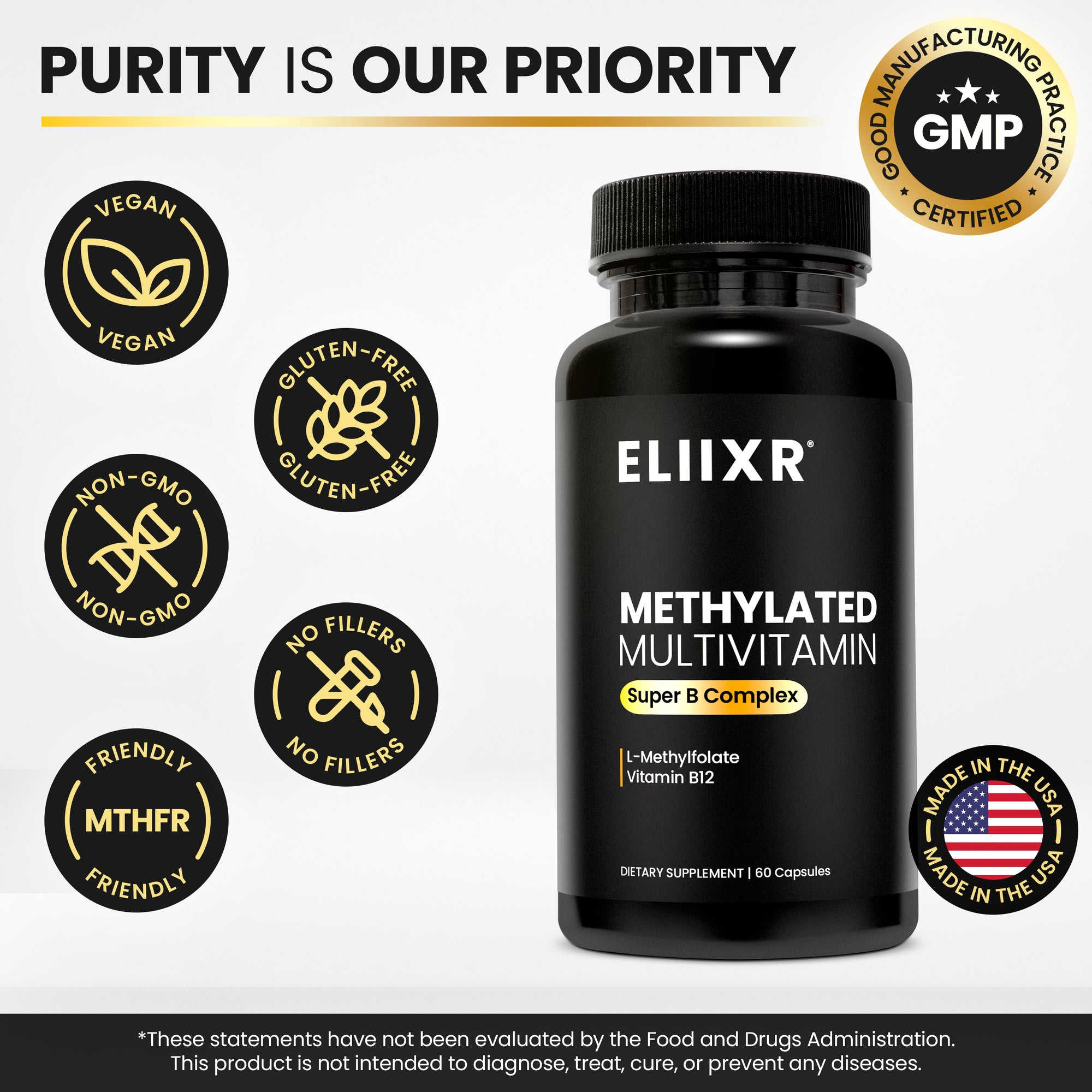 Methylated Multivitamin Super B Complex