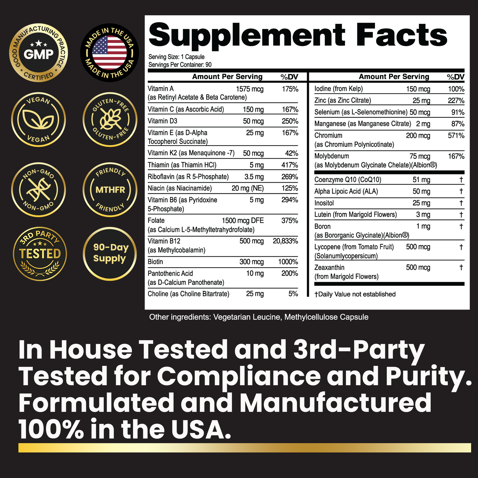 Eliixr Daily Essentials Multivitamin90-Day Supply